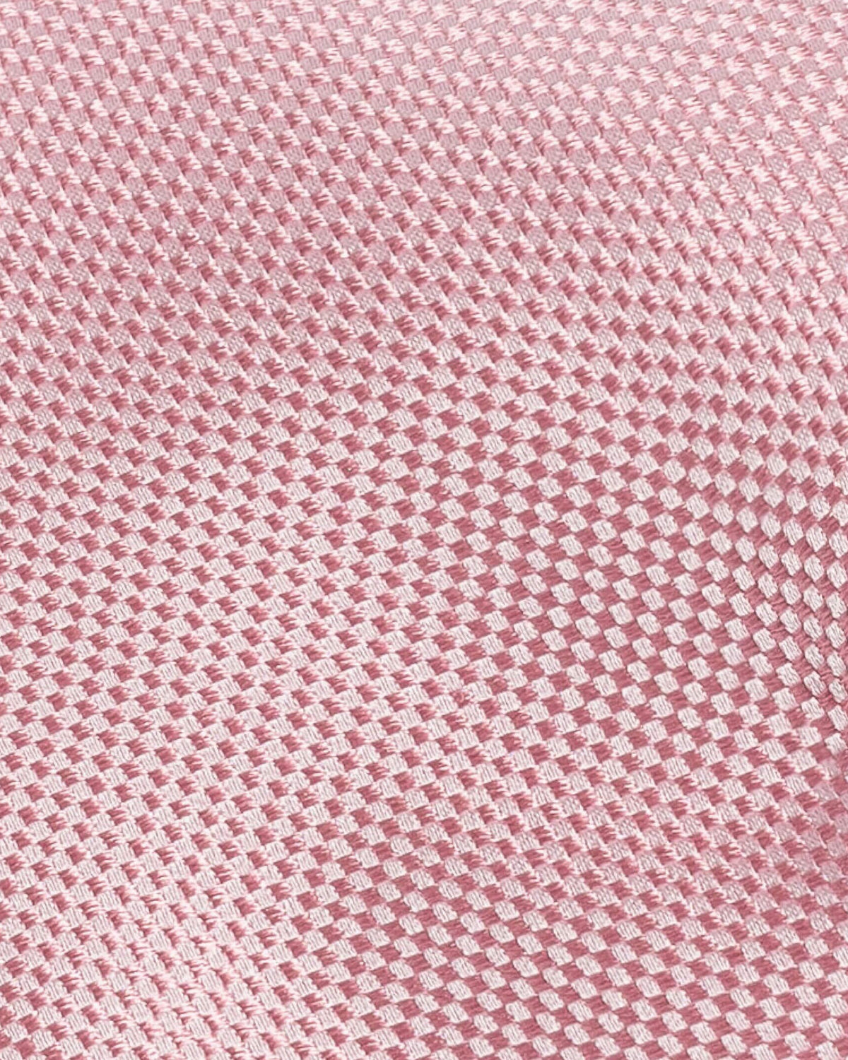 Pink Barone silk tie — jacquard weave detail, made in Italy by Ledbury