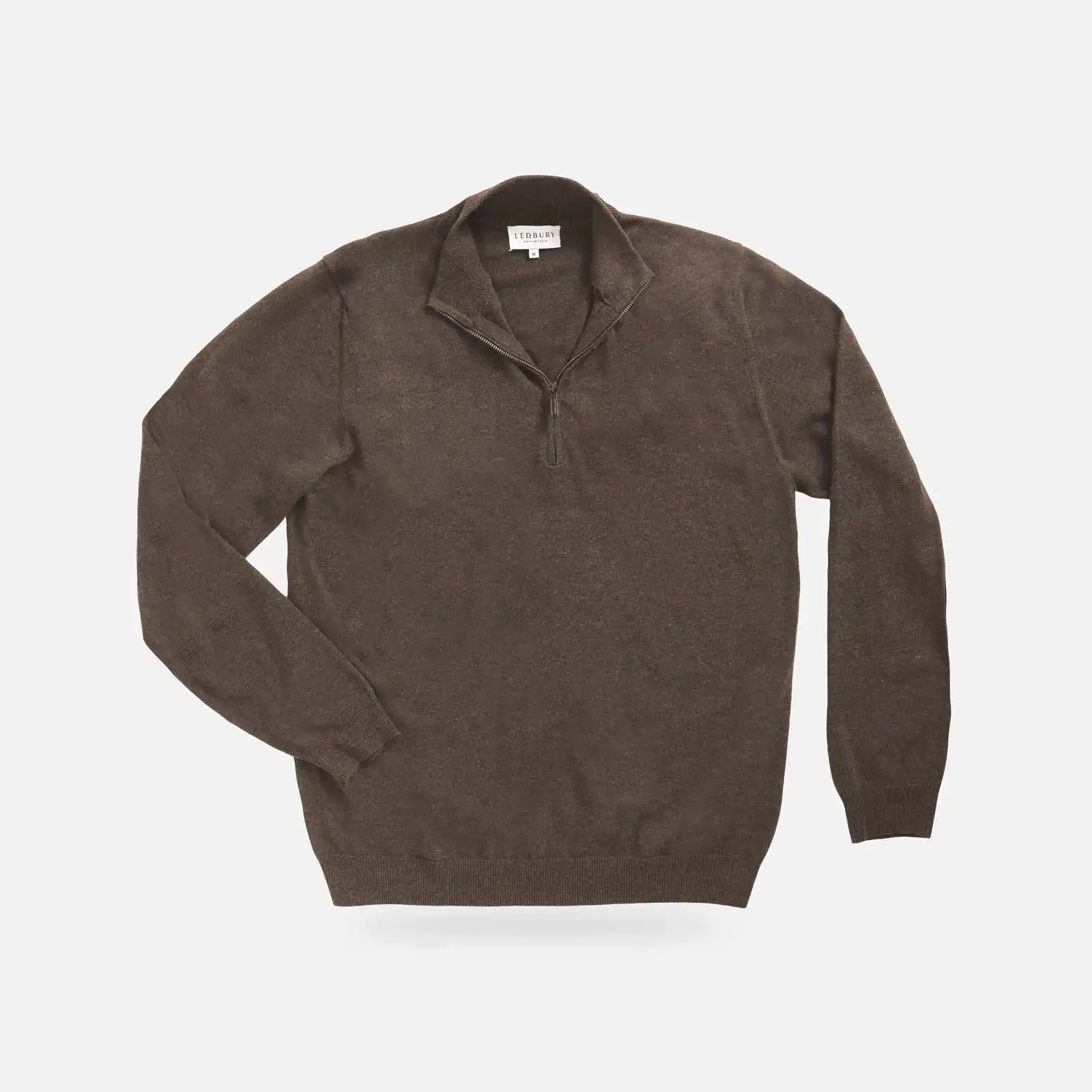 Seal Heather Easterley Pullover Sweater – Front View | Ledbury