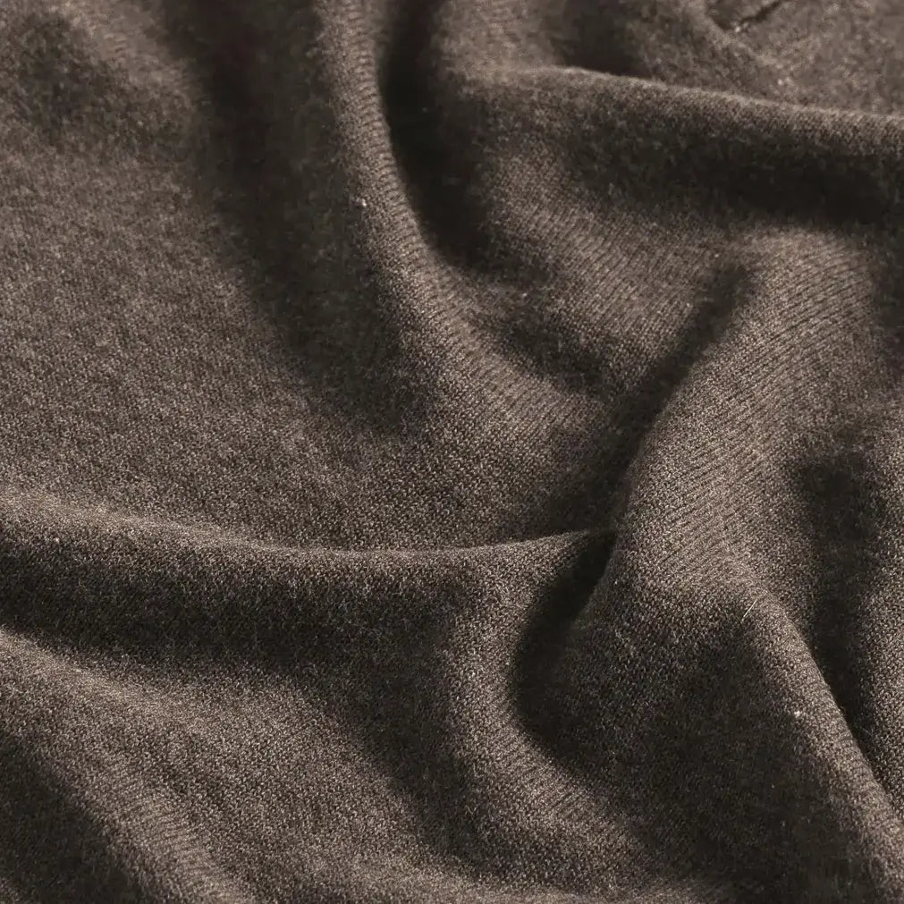Seal Heather Easterley Pullover Sweater – Fabric Detail | Ledbury