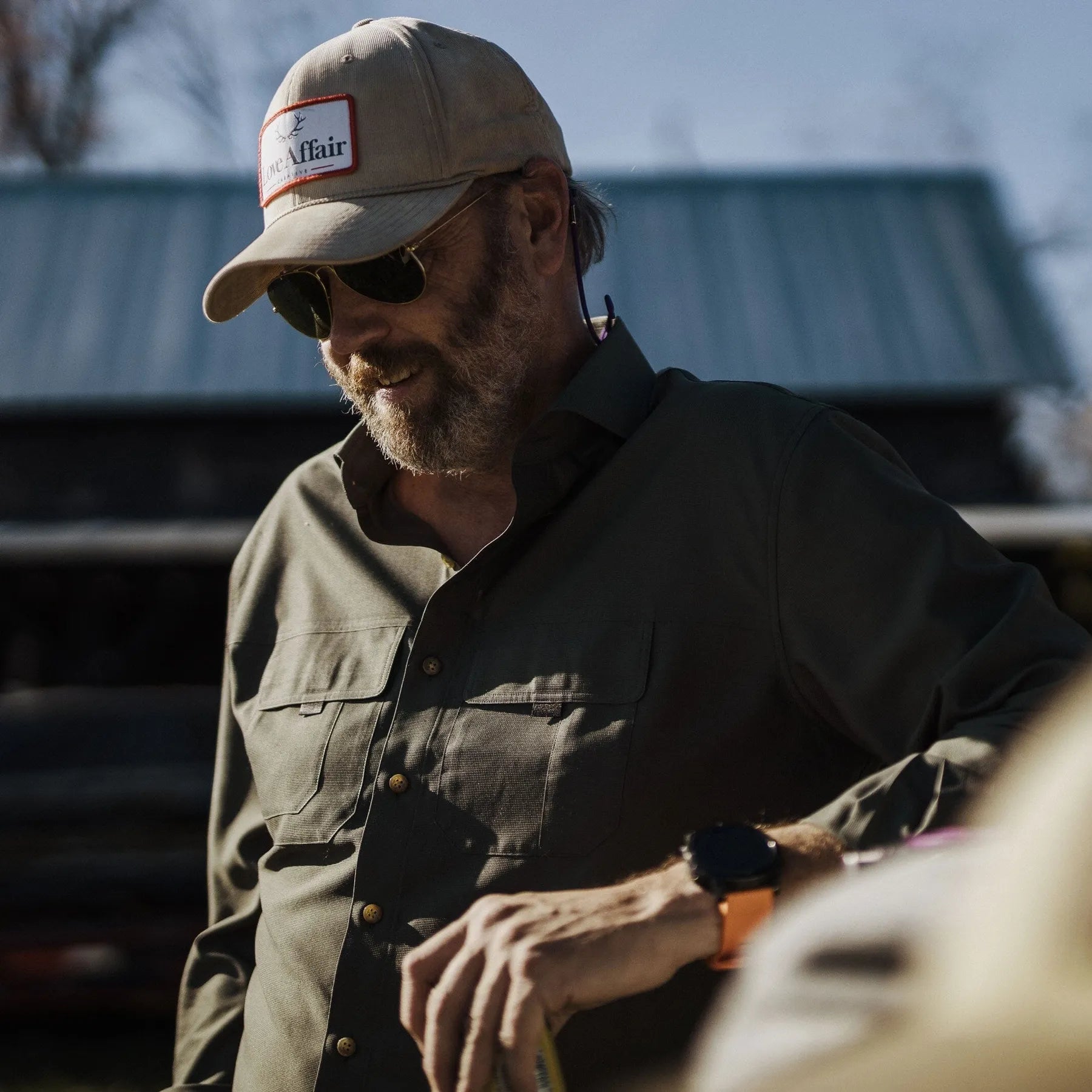 The Olive Tulu Custom Fishing Shirt Custom Casual Shirt- Ledbury