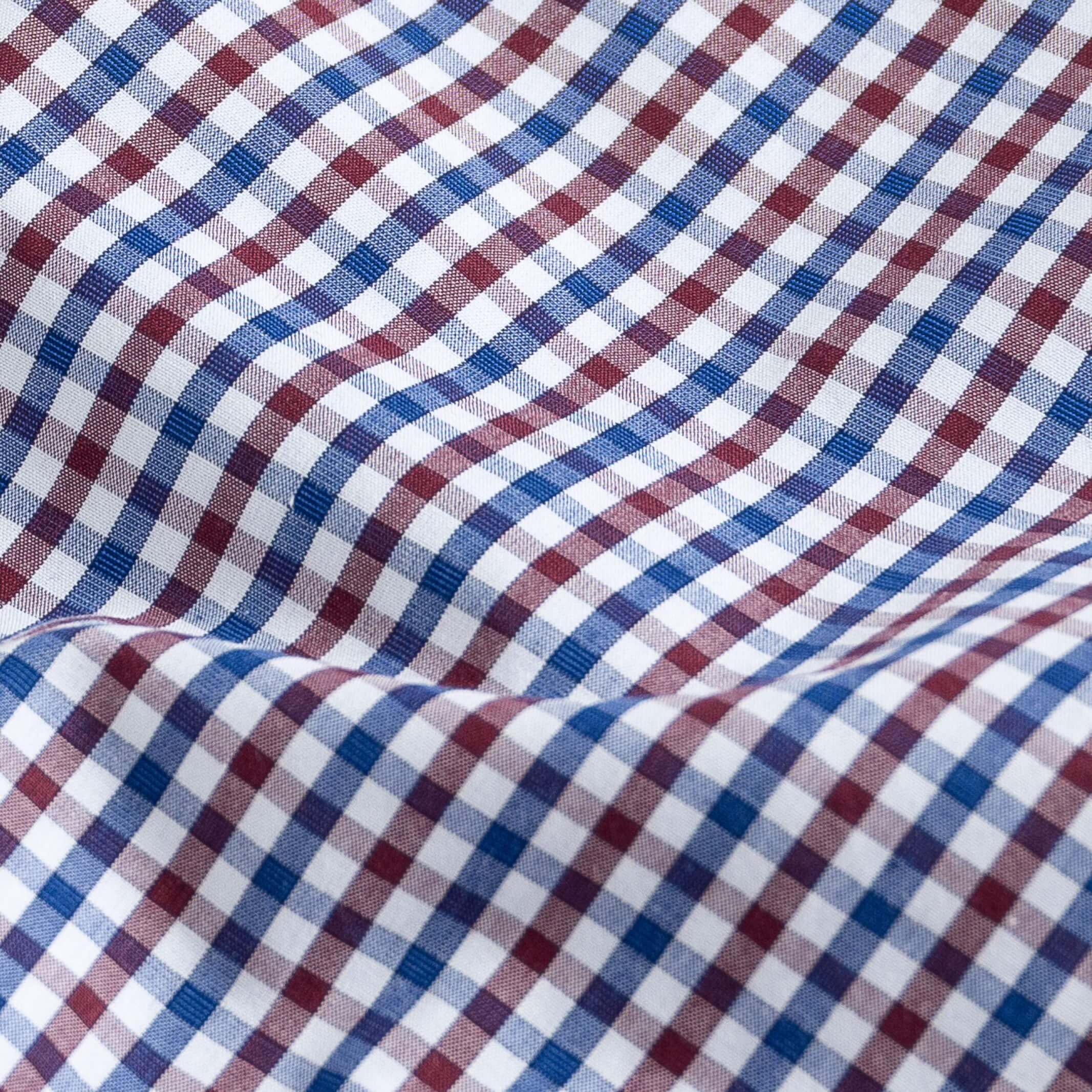 The Brown Peterson Check Dress Shirt Dress Shirt- Ledbury