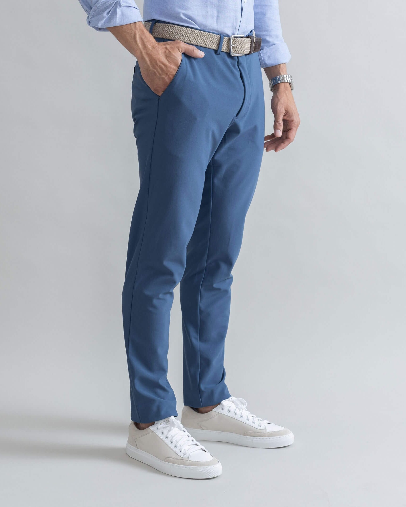 The Blue Performance Stretch Richmond Chino Custom Pant Custom Pant- Ledbury
