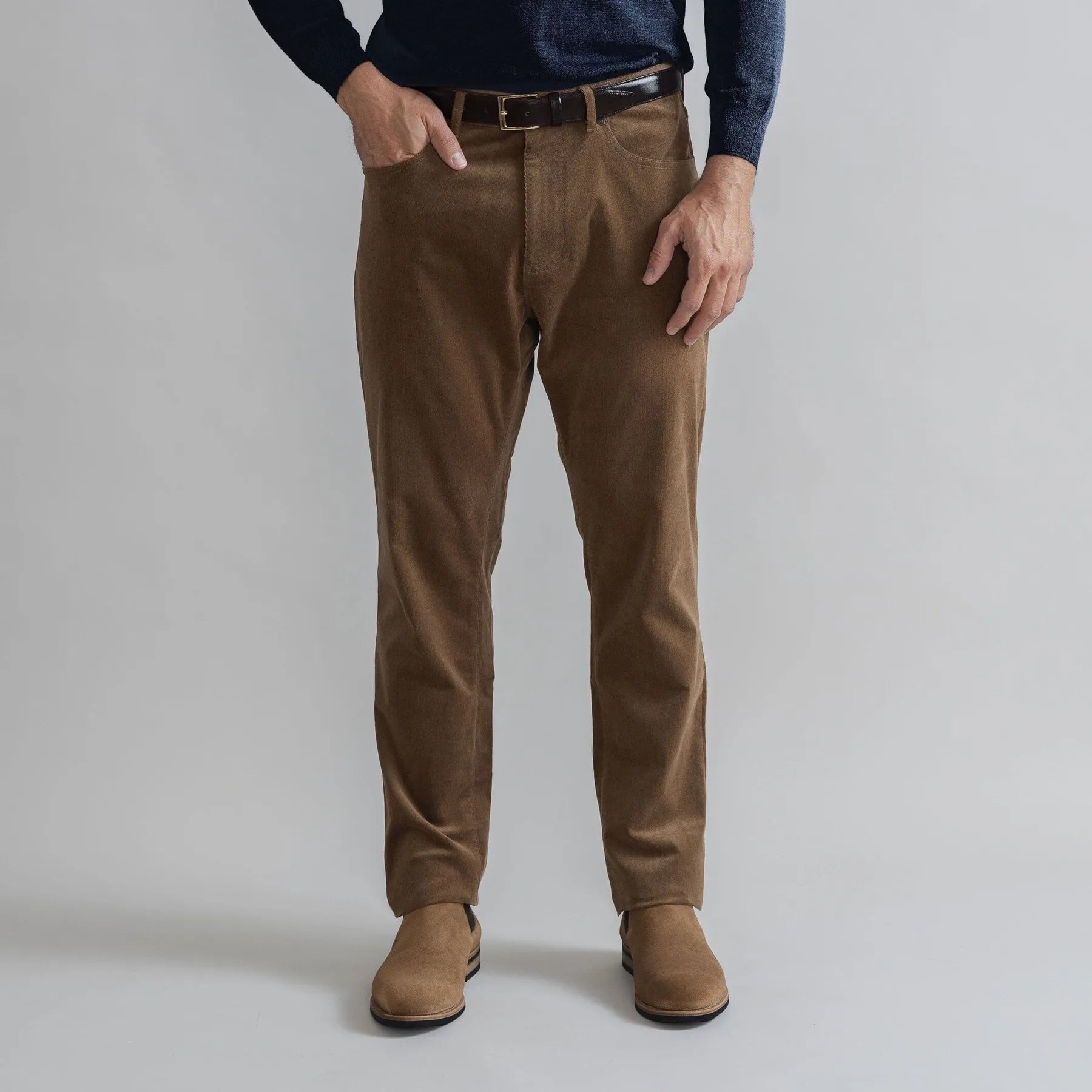 The Brown Corduroy Franklin 5 Pocket Custom Pant Custom Pant- Ledbury