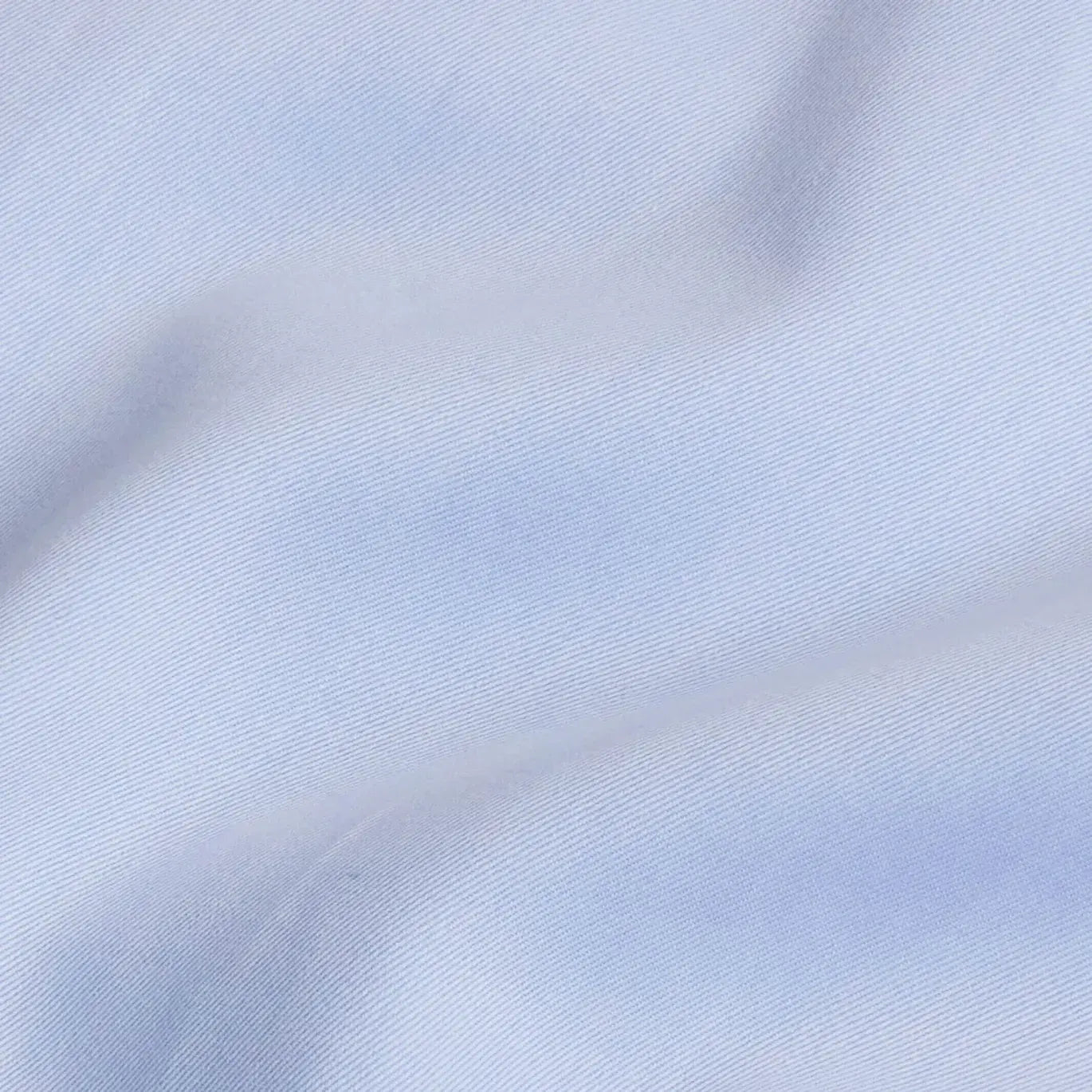 Fine twill fabric in blue - ultra-soft lightweight never sheer cotton
