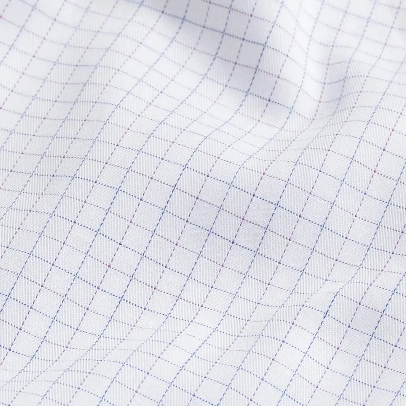 Violet Singer check dress shirt fit and drape