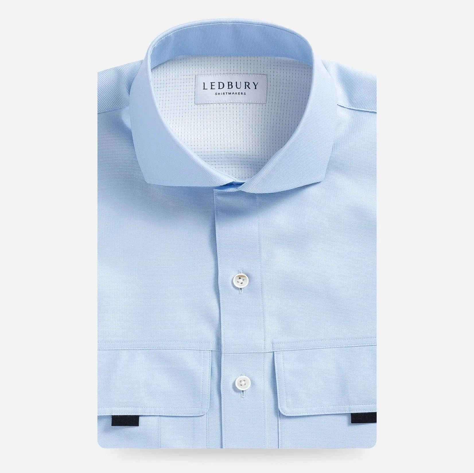 The Sky Blue Tulu Custom Fishing Shirt Custom Casual Shirt- Ledbury