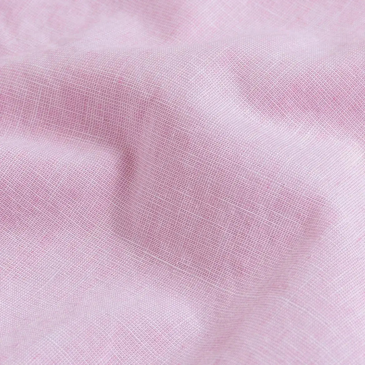 The Pink Short Sleeve Barretto Cotton Linen Custom Shirt Custom Short Sleeve Shirt- Ledbury