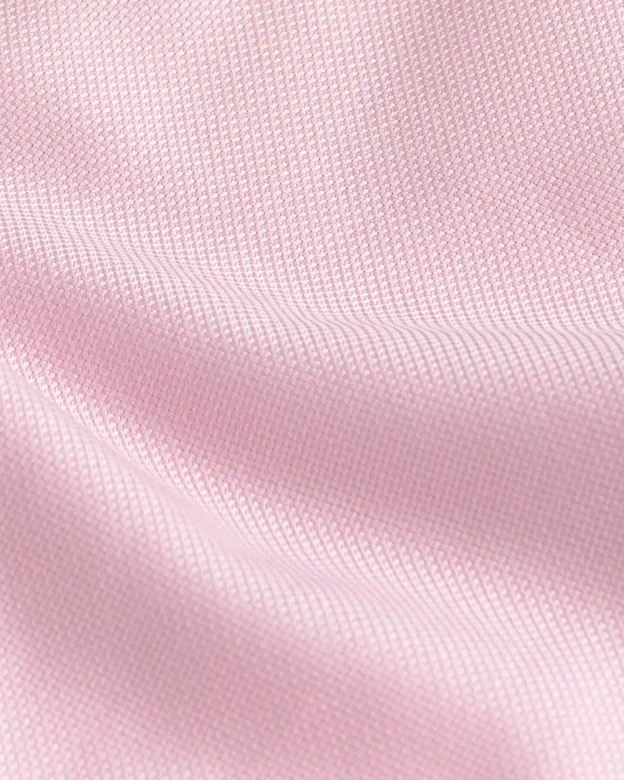 Pink 100% cotton royal oxford fabric detail - Ledbury Ancroft dress shirt