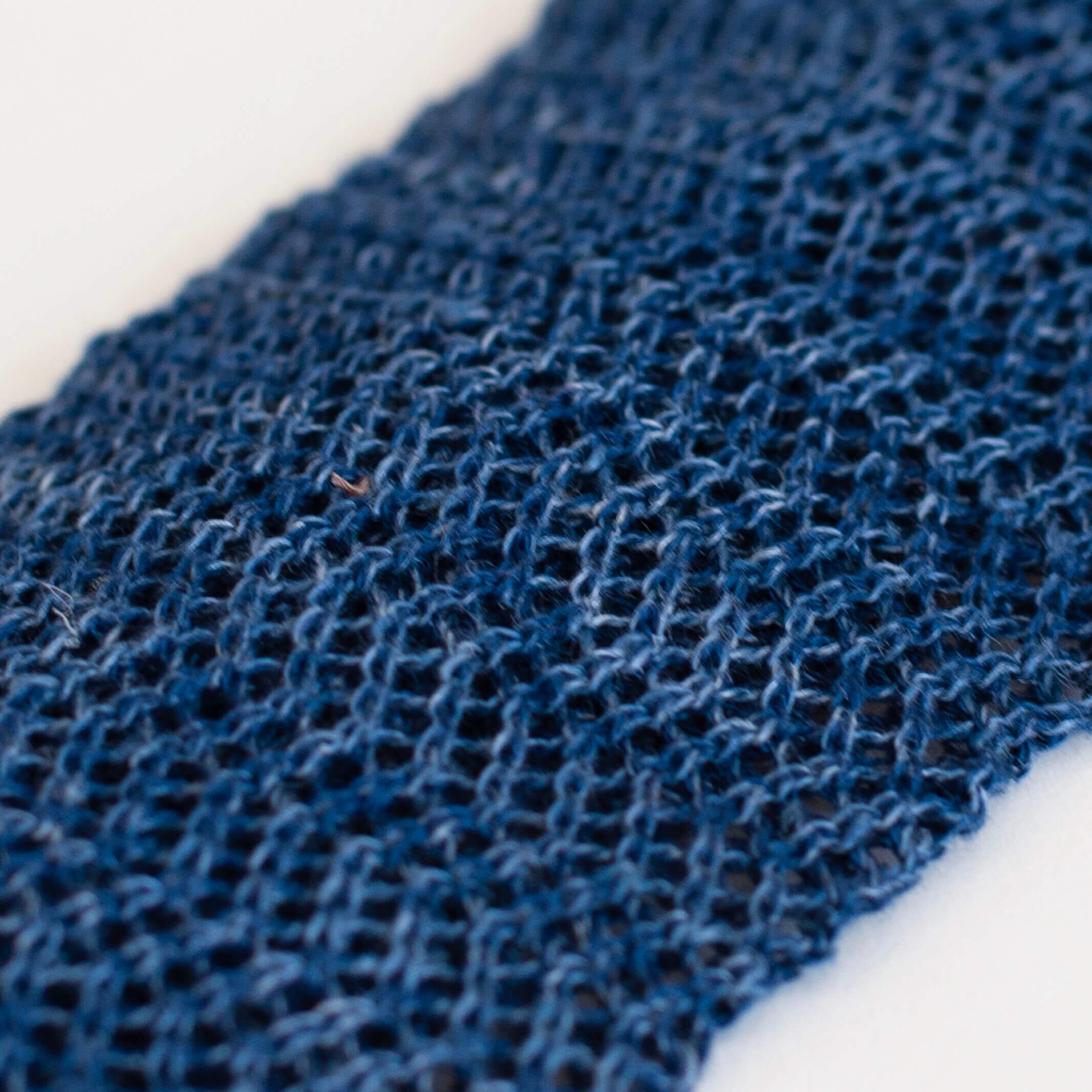 The Blue Woodmere Knit Tie Tie- Ledbury