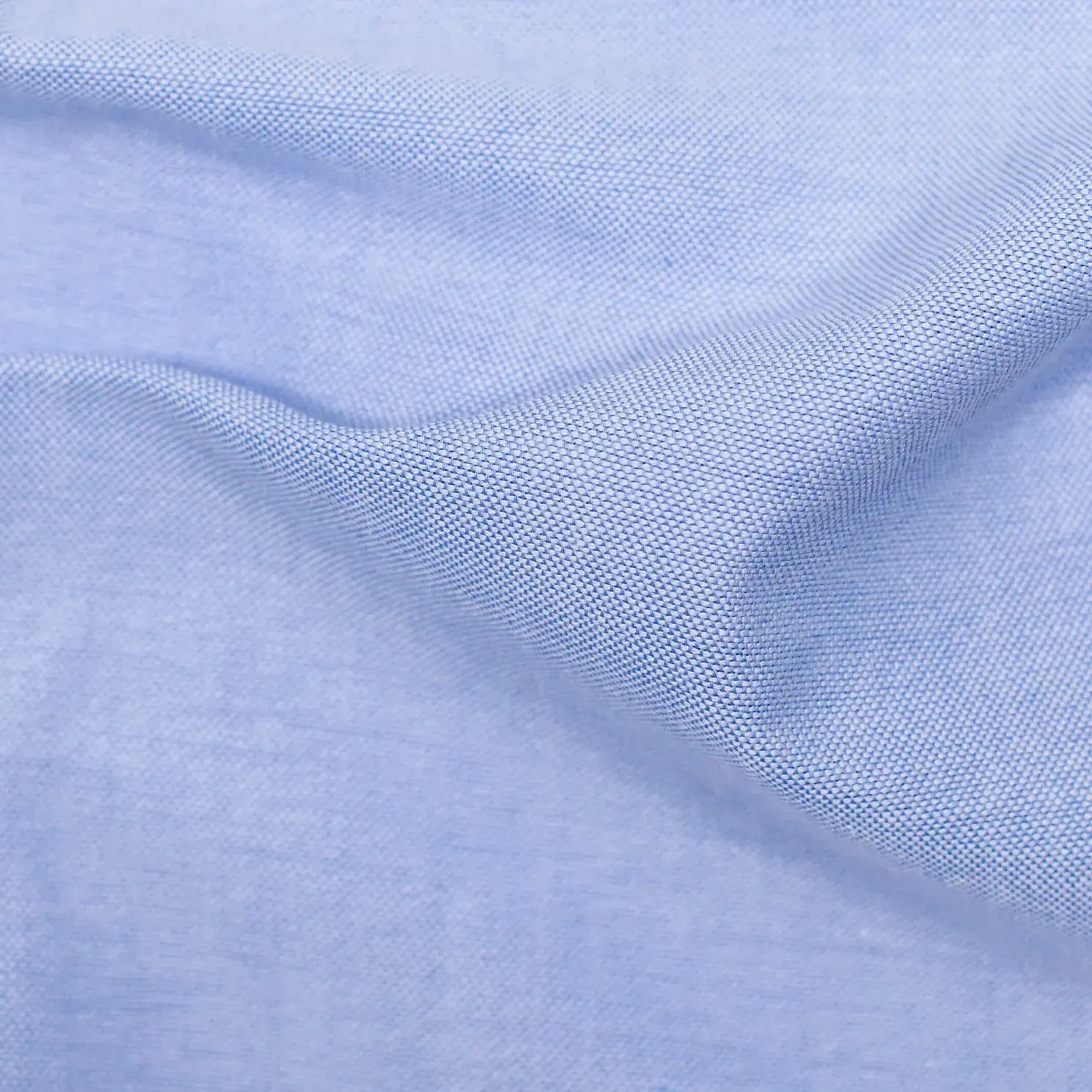 The Light Blue Short Sleeve Mayfield Oxford Custom Shirt Custom Short Sleeve Shirt- Ledbury