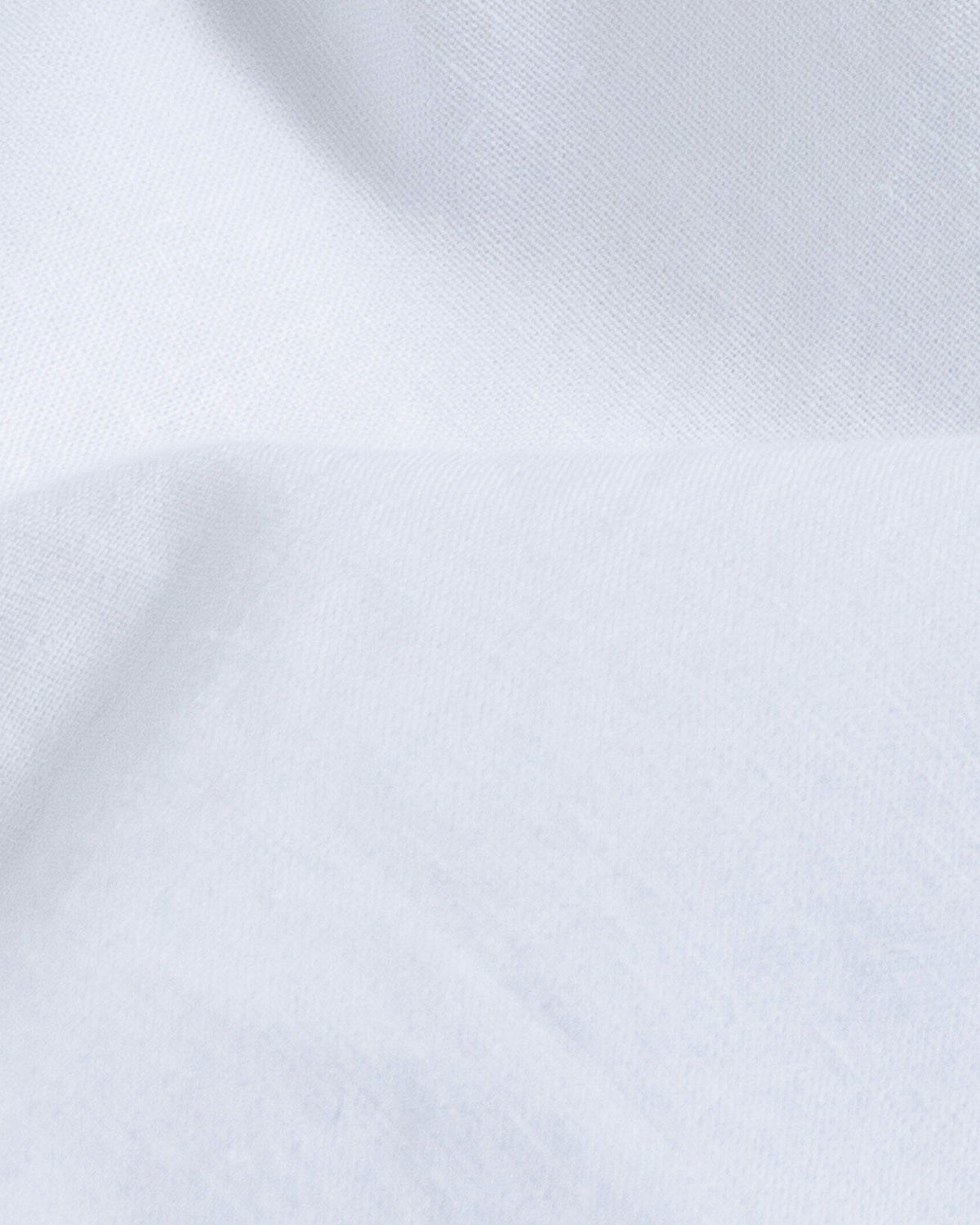 The White Barretto Cotton Linen Custom Shirt Custom Casual Shirt- Ledbury