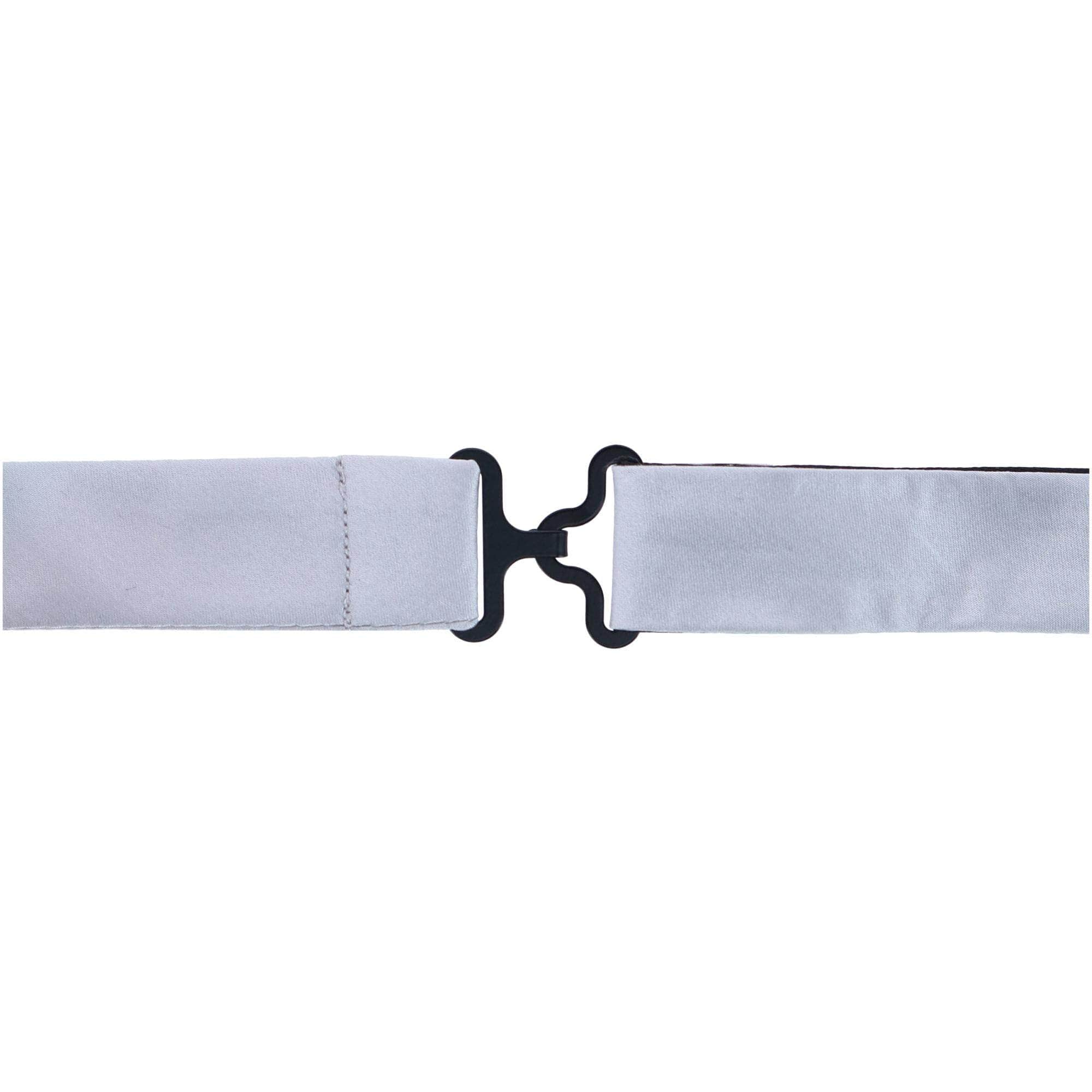 Trafalgar Sutton Solid Color Silk Bow Tie Bowtie- Ledbury