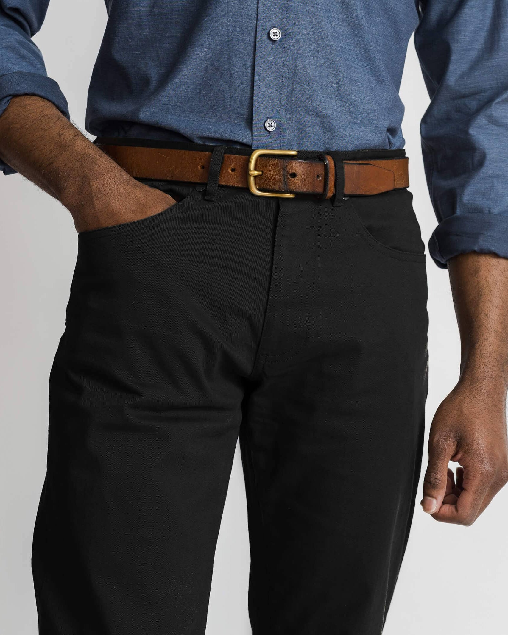 The Black Franklin 5 Pocket Custom Pant Custom Pant- Ledbury