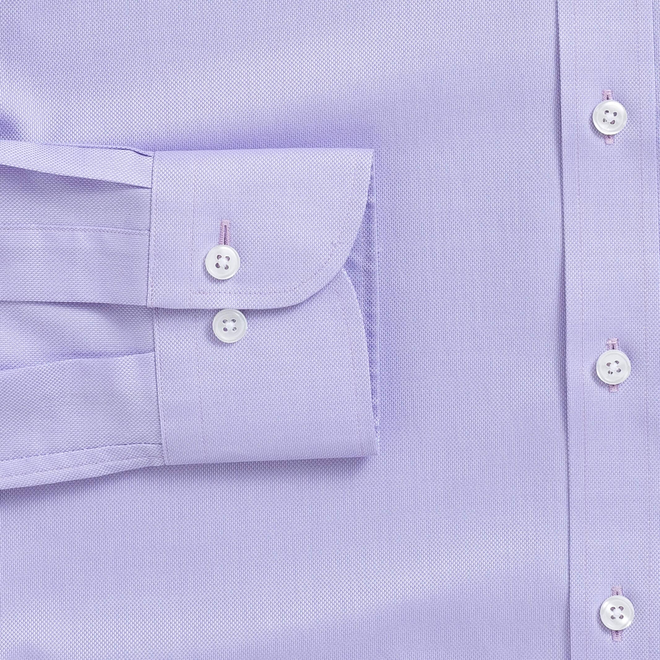The Lavender Belvedere Royal Oxford Custom Shirt Custom Dress Shirt- Ledbury