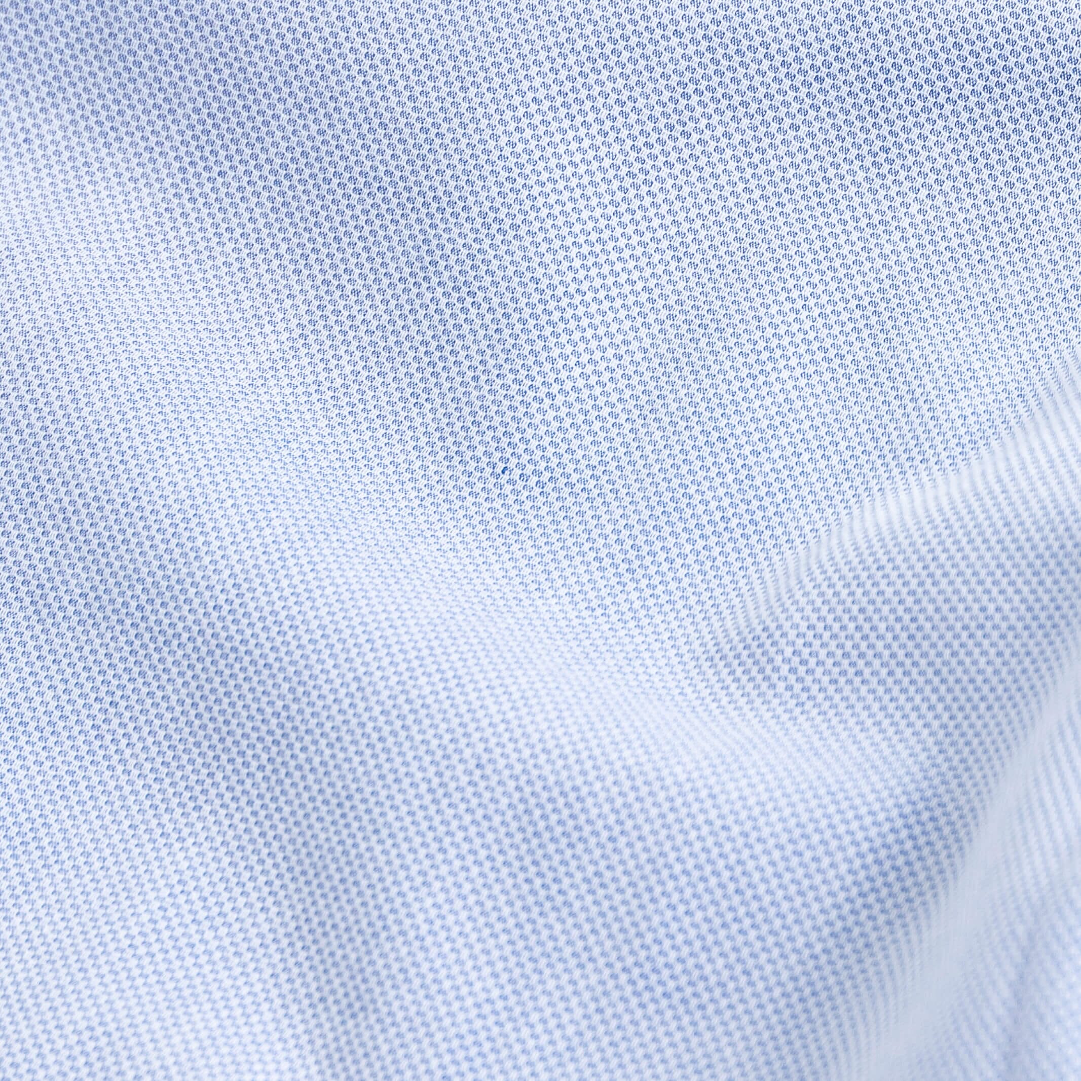 Soft dobby dress shirt fabric close up
