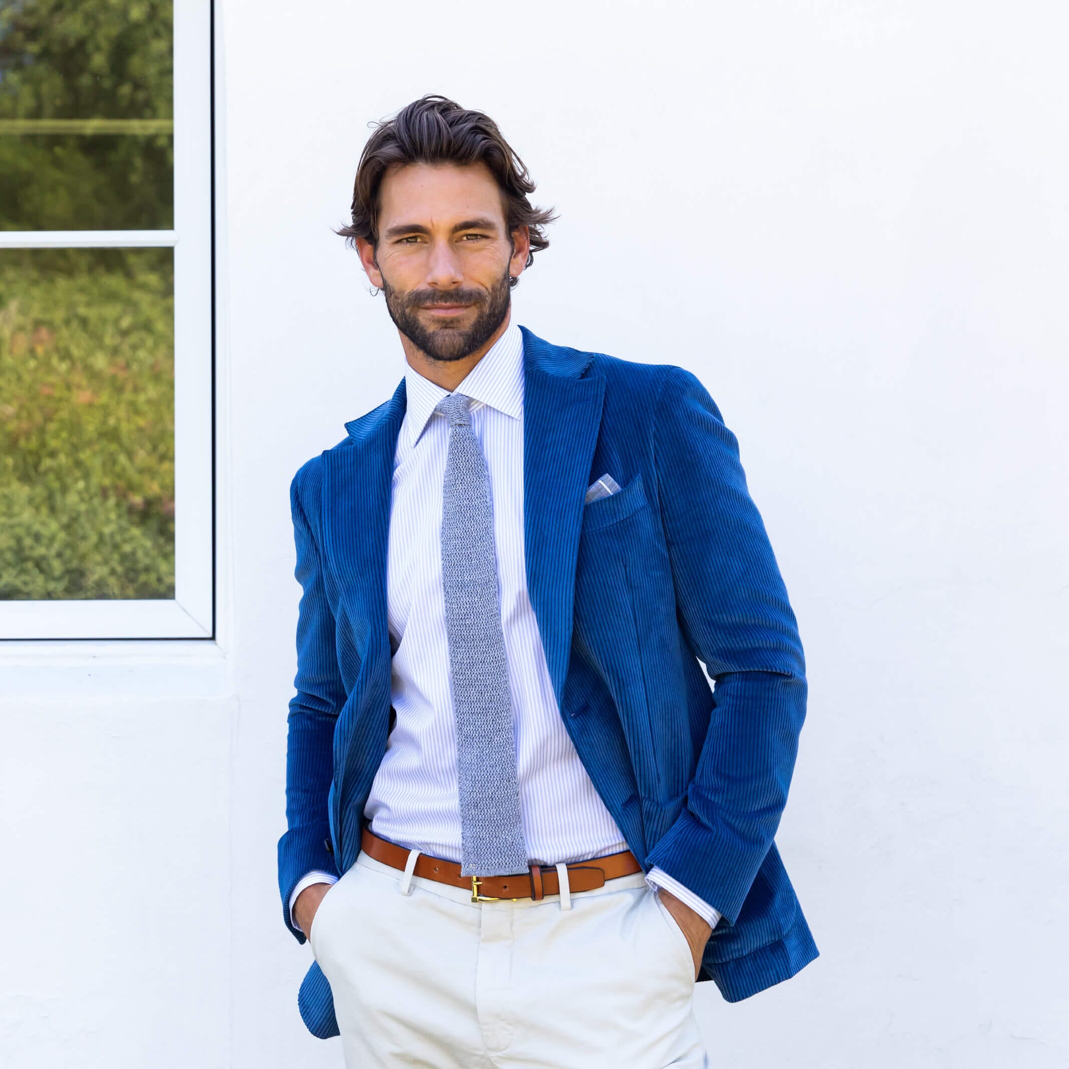 The Deep Blue Haydens Corduroy Sport Coat Sport Coat- Ledbury
