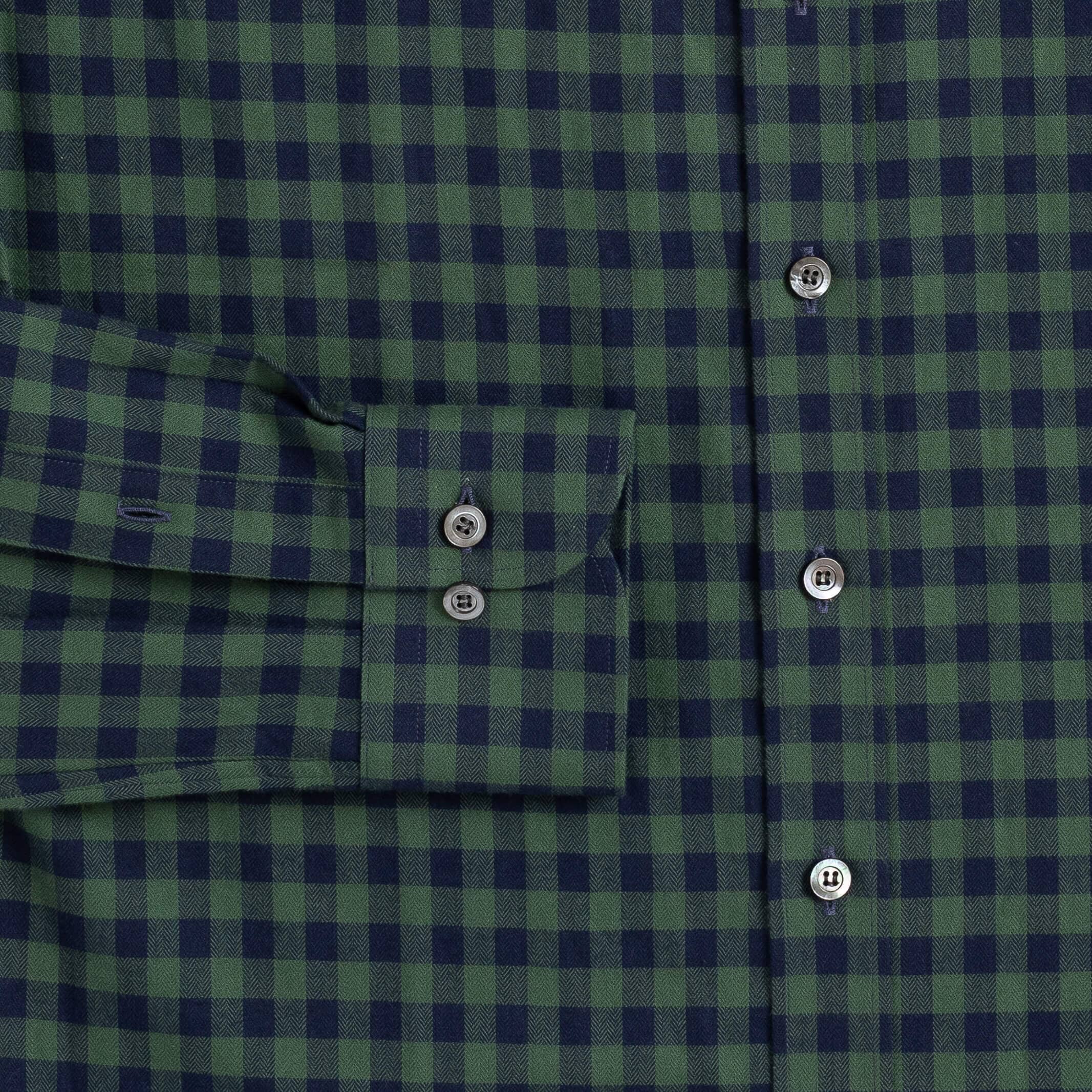 The Forest Maxwell Flannel Custom Shirt Custom Casual Shirt- Ledbury