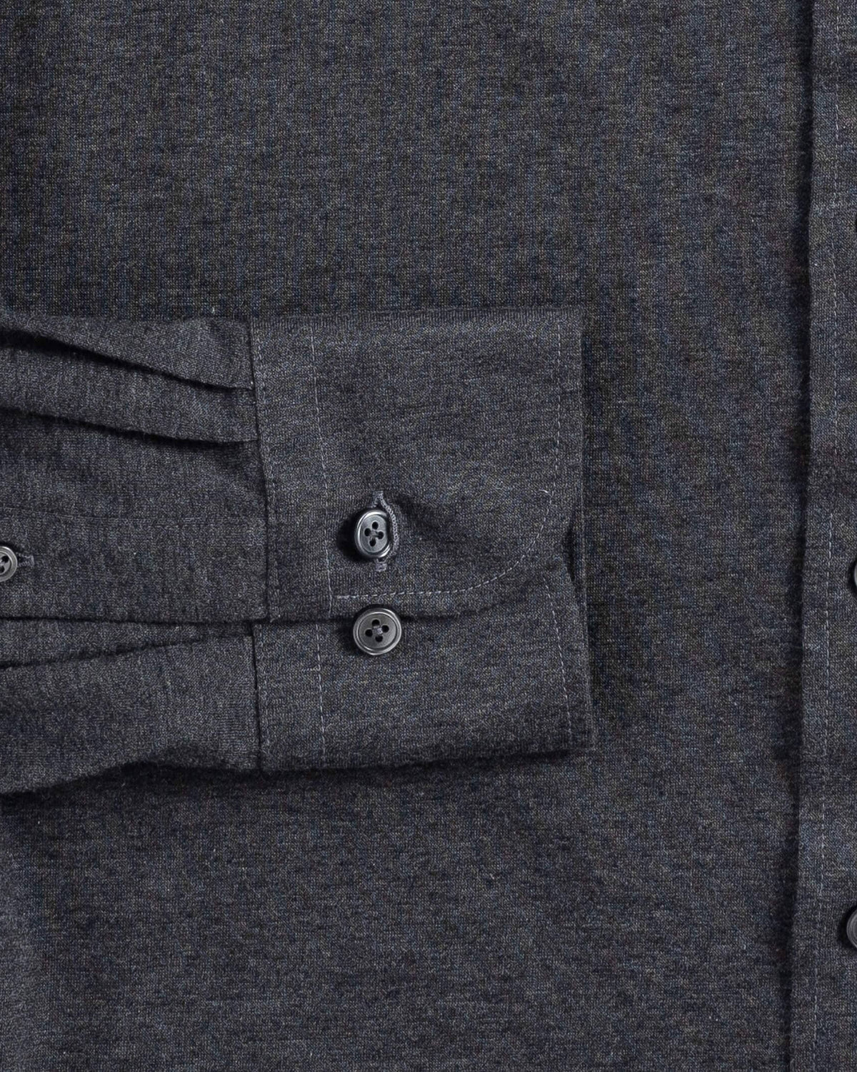 The Charcoal Heather Renton Brushed Jersey Custom Shirt Custom Casual Shirt- Ledbury