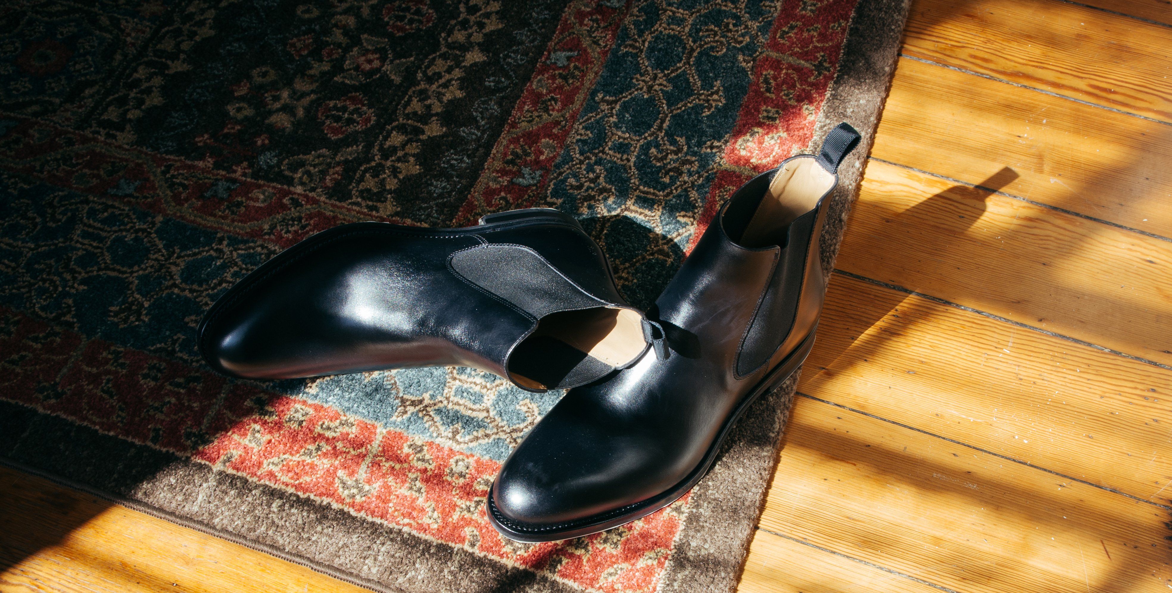 Black Chelsea Boots 
