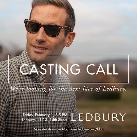 Casting Call: The Next Ledbury Man