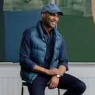 Ledbury Blue Washed Twill Hat Accessories- Ledbury