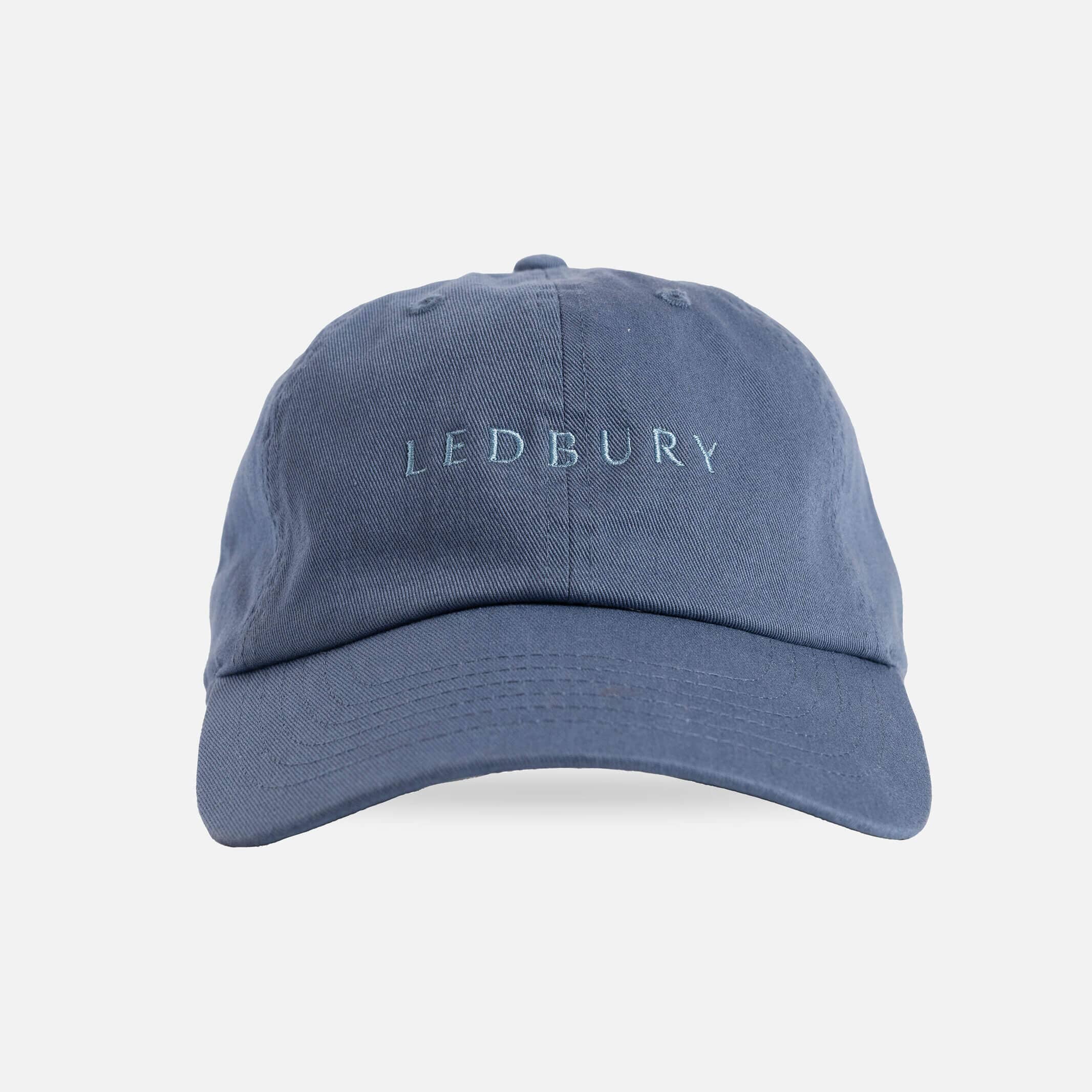 Ledbury Blue Washed Twill Hat Accessories- Ledbury