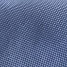 Light Blue Barone silk tie — jacquard weave detail, made in Italy by Ledbury