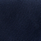 Navy Barone silk tie — jacquard weave detail, made in Italy by Ledbury