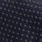 The Blue Monte Silk Cotton Tie Tie- Ledbury