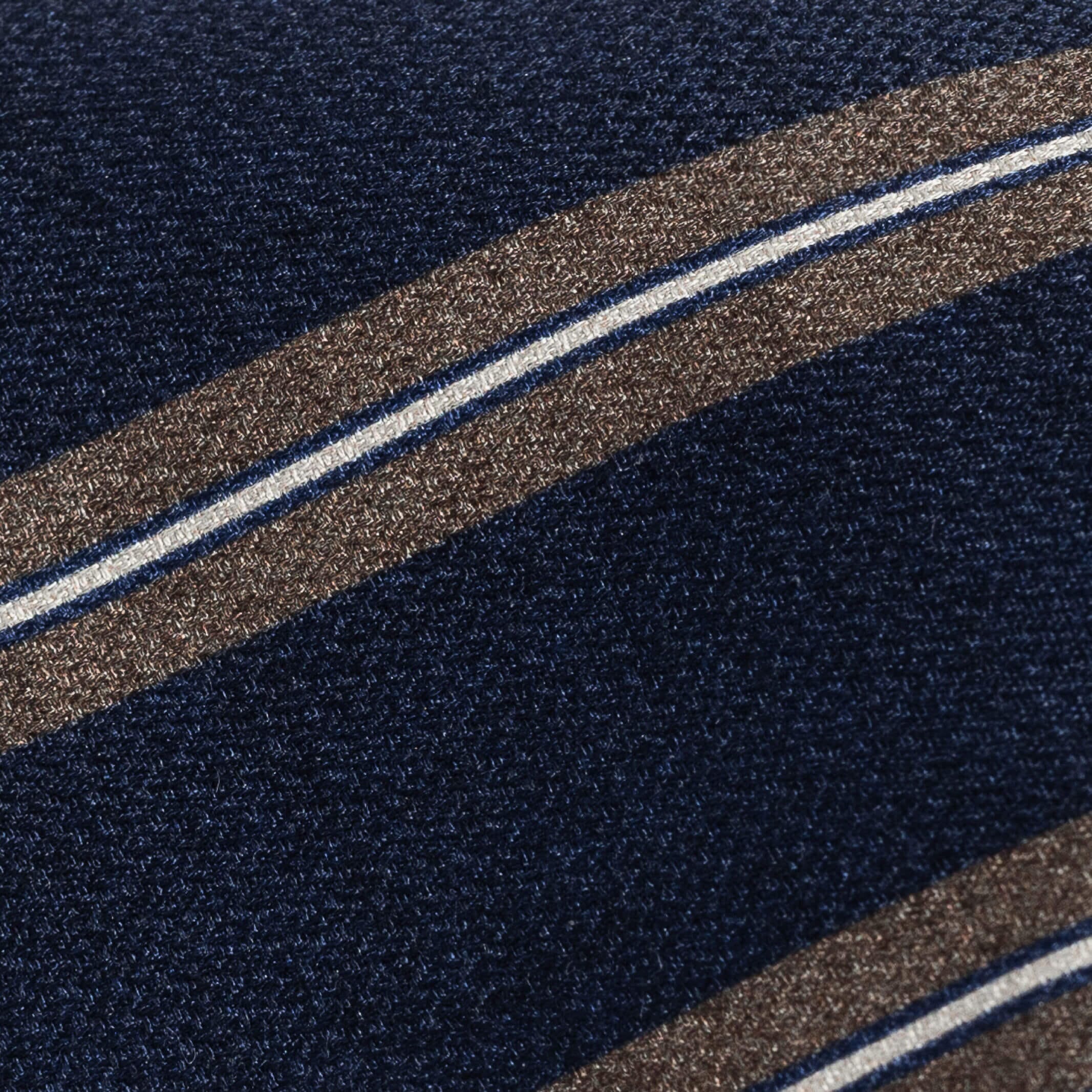 The Blue Leone Silk Tie Tie- Ledbury