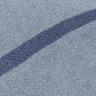 Ledbury Light Blue Pesaro Stripe Silk Tie — stripe pattern detail, silk satin weave