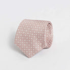 The Pink Arlo Silk Tie Tie- Ledbury