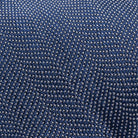 The Dark Blue Pavone Silk Tie Tie- Ledbury