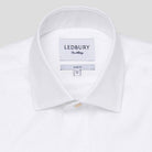 The White Fine Twill Mid-Spread Dress Shirt Dress Shirt- Ledbury