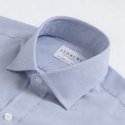 The Navy Mayfair Check Dress Shirt Dress Shirt- Ledbury