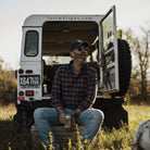 The Bright Orange Leavitt Flannel Custom Shirt Custom Casual Shirt- Ledbury