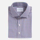 The Brown Peterson Check Dress Shirt Dress Shirt- Ledbury
