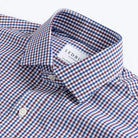 The Brown Peterson Check Dress Shirt Dress Shirt- Ledbury