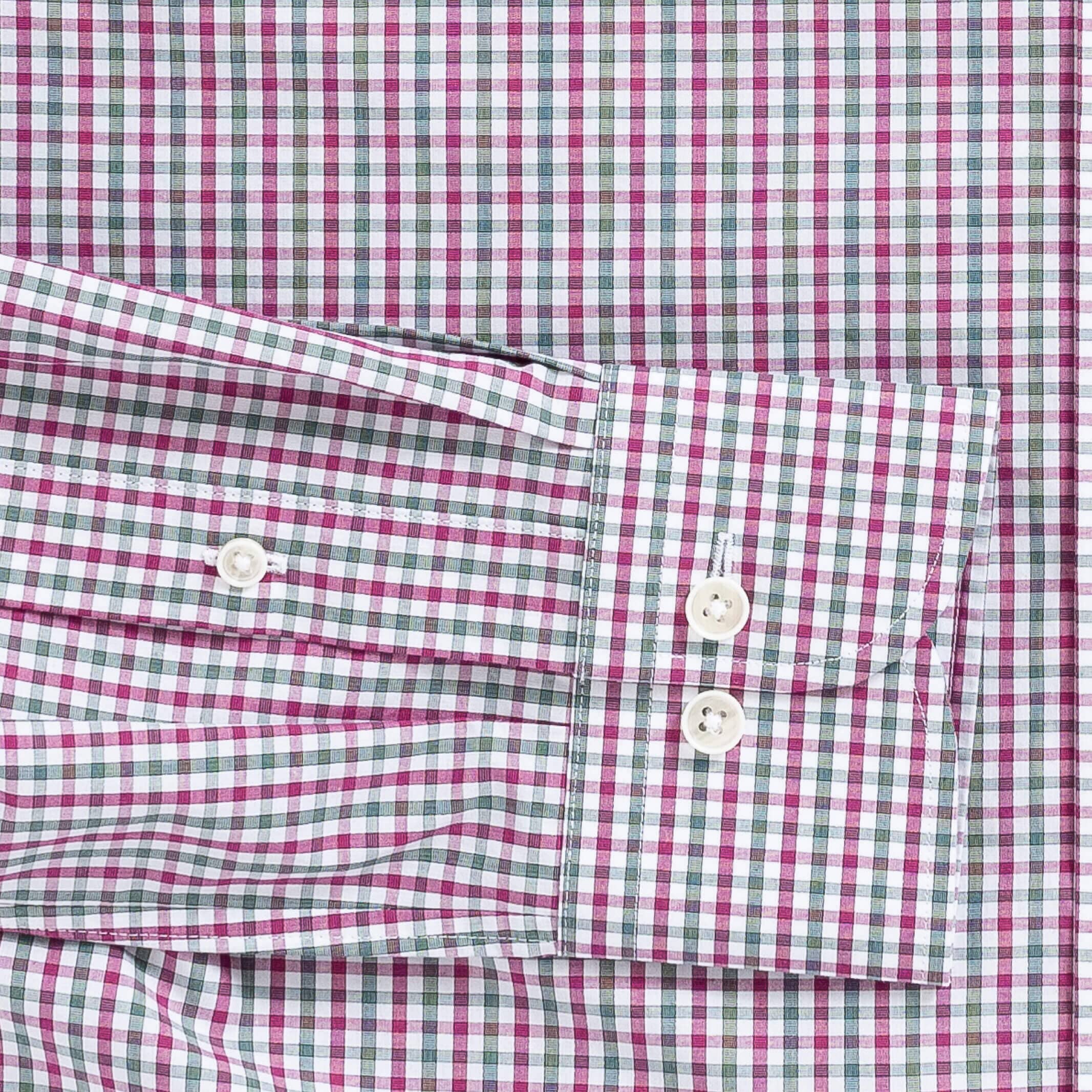 The Berry Peterson Check Dress Shirt Dress Shirt- Ledbury