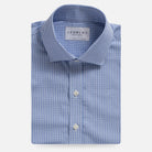 The Blue Simmons Check Dress Shirt Dress Shirt- Ledbury