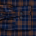 The Copper Eldridge Plaid Custom Shirt Custom Casual Shirt- Ledbury