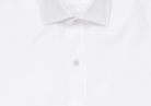 The White Fine Twill Mid-Spread Dress Shirt Dress Shirt- Ledbury