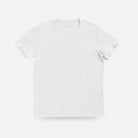 Ledbury White V Neck Undershirt – front view, cotton modal blend, deep V neckline