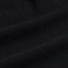 Ledbury Black Crew Neck Undershirt – detail view, 47% cotton 47% modal 6% spandex jersey knit