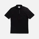 The Black Collins Knit Polo Custom Polo Custom Polo- Ledbury
