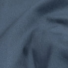 Ledbury Slate Blue Franklin 5 Pocket Custom Pant — close-up of mid-weight stretch cotton twill fabric