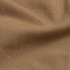 Dark khaki chino fabric detail - stretch cotton twill Richmond pant