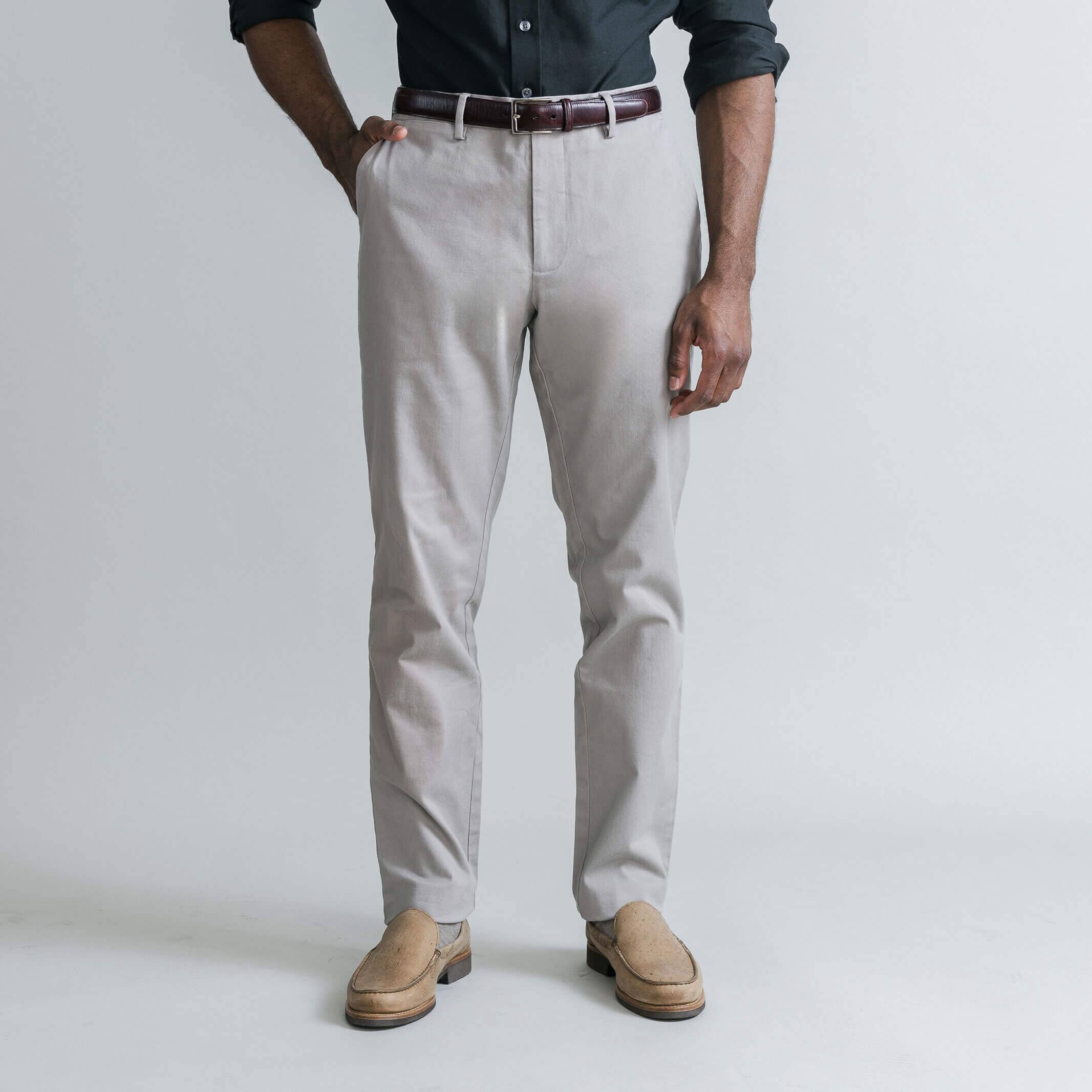 Otter chino pants men's Richmond fit - cotton twill custom pant