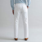 Ledbury Stone All Season Richmond Dress Chino with Side Tabs Custom Pant — back view showing polished dress chino look