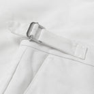 Ledbury Stone All Season Richmond Dress Chino with Side Tabs Custom Pant — close-up of side tabs 
